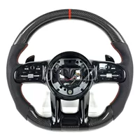 Подходит для Mercedes‑Benz AMG A/C/E/G-класса, C205 W166 W167 W213, старые и новые, карбоновый руль