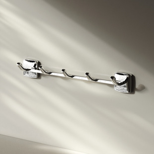 Factory Specializes in Cross-Border Foreign Trade for 51026D Chrome-Plated Bathroom Towel Hooks, Strong Hooks Hook Rail