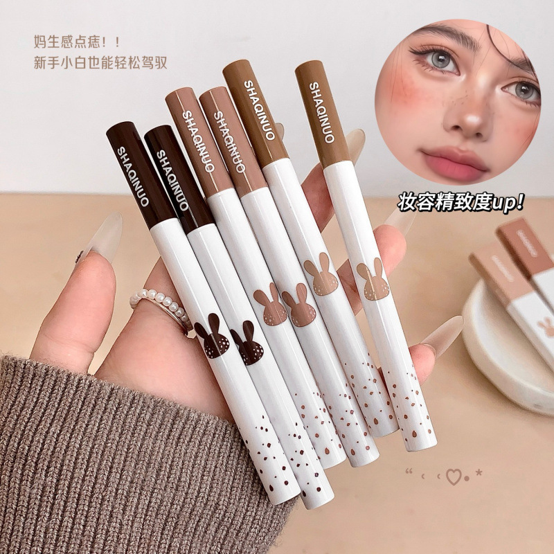 Sakino nativo moles de pecas lápiz de pecas de simulación natural fácil de colorear impermeable maquillaje de belleza transfronteriza
