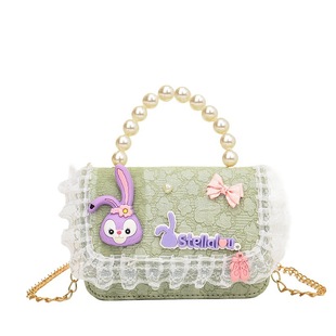 New children's bag little Princess star Delu Pearl messenger bag fashion all-match chain coin purse cartoon cute