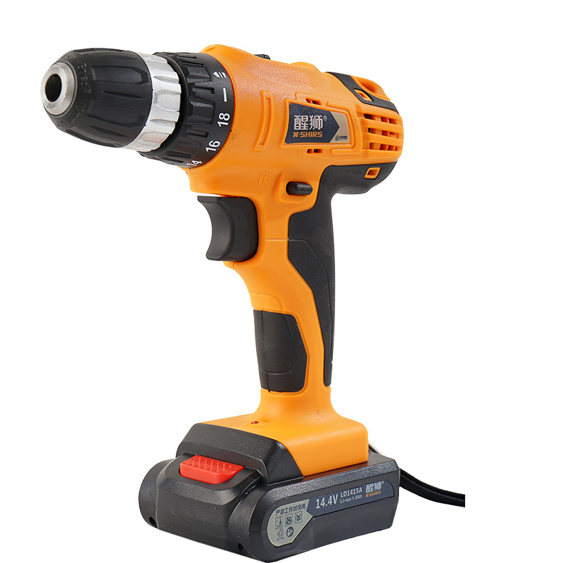 Fábrica al por mayor Xingshi batería de litio recargable sola velocidad doble gran par hogar grado industrial taladro eléctrico taladro destornillador tornillo máquina