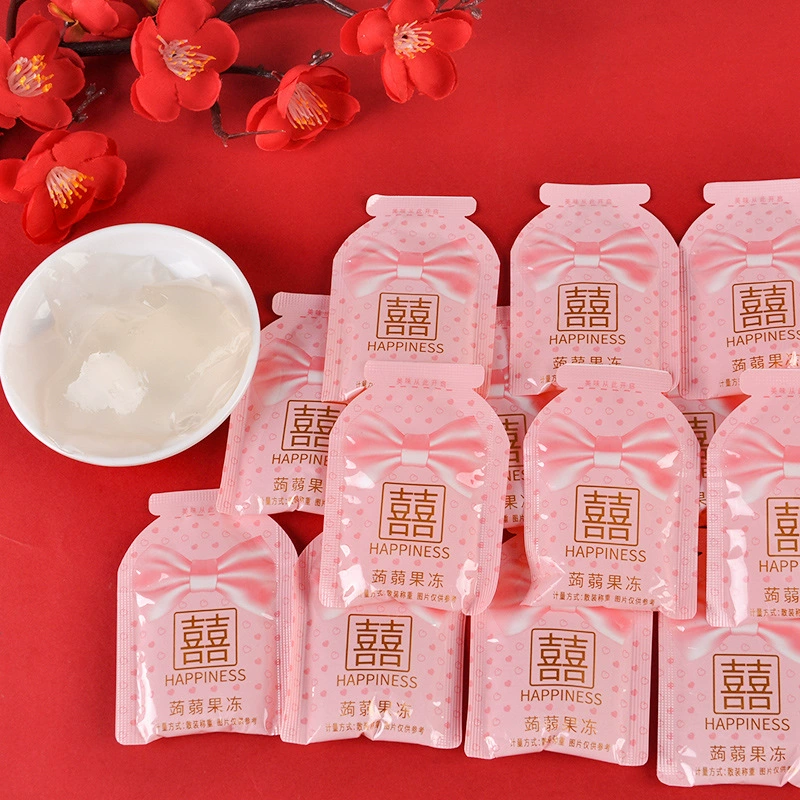 Коньяк Jelly (TITO) аромат Белый Персик, 500 г (~31 мини-пачек) праздничная свадебная подарочная закуска