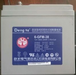 灯塔蓄电池12V38AH 6-GFM-38 UPS/EPS/直流屏等电力设备