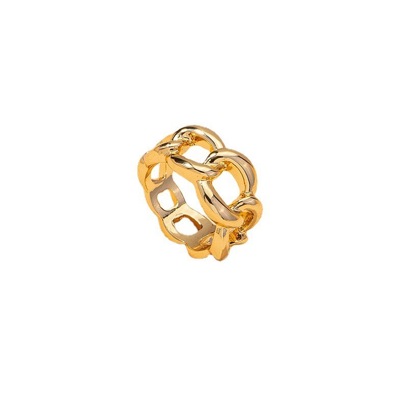 Fashion Thick Alloy Ring display picture 1