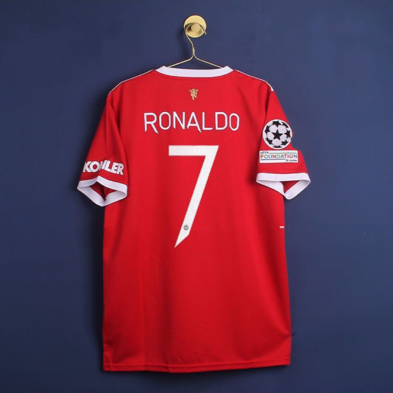 2122-2223 Manchester United Home Thai Version Loose Jersey Football Sportswear S-2Xl Fan Version