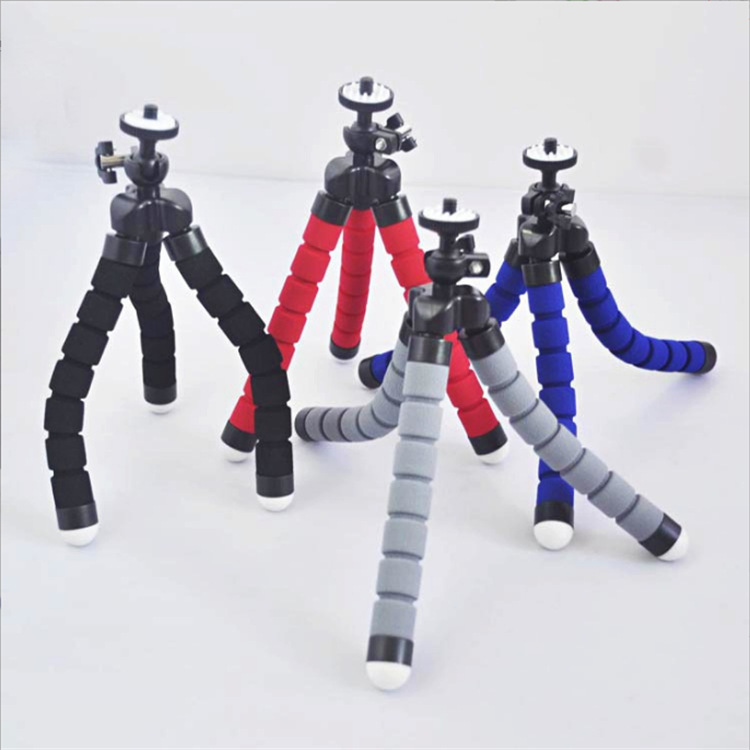 彩色八爪鱼支架NBR护套 小懒人手机架套 便携式手机通用支架套管