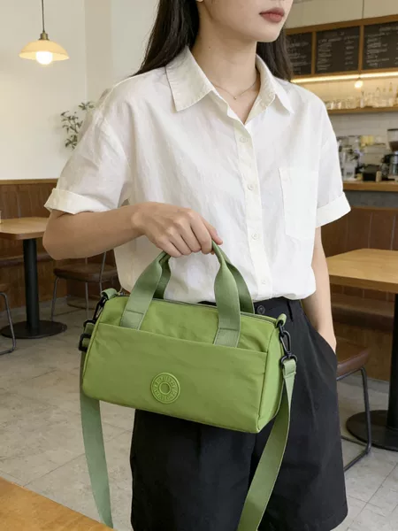 Green Sports Fitness Bag, Yoga Bag, Multi-Functional Large-Capacity Portable Short-Distance Popular Bag, Business Trip Luggage Bag