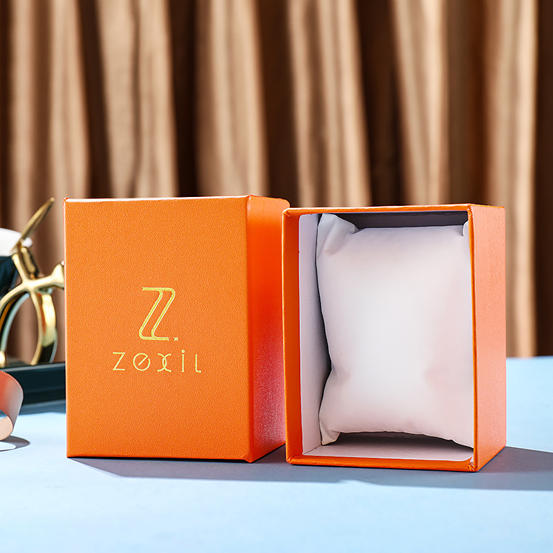 Caja de regalo caja vacía tapa de cartón de embalaje de alta gama en stock caja rectangular al por mayor de fábrica