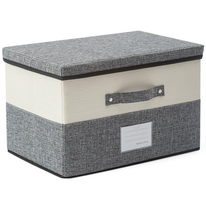 Storage box, handheld foldable sweater, storage system, cotton and linen