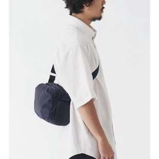 Japanese single purple Standard series outdoor sports leisure shoulder bag unisex neutral messenger bag daily commuting