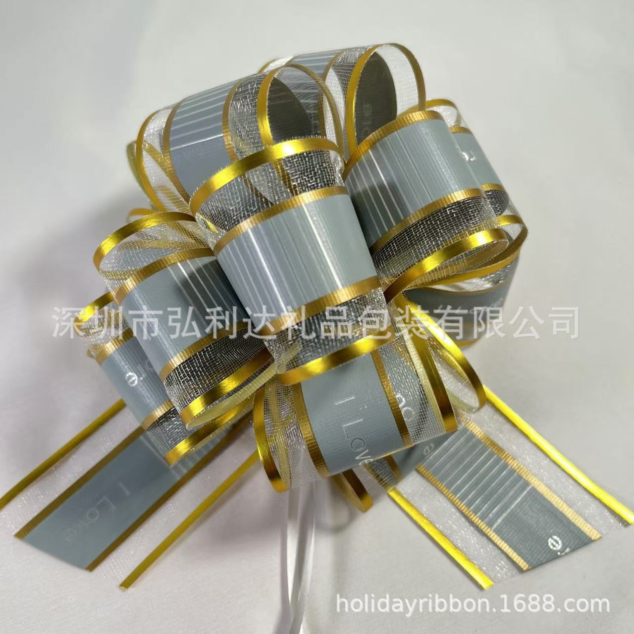 (fábrica directa) 50 gran amor de alta calidad nieve gazo de flores bola regalos de Navidad decoración