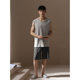 [Cool Sense] Modal Pajamas Men's Summer Vest Sleeveless Thin Ice Silk Simple Loose Home Clothes Set