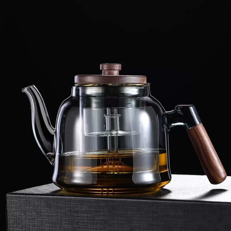 Glass teapot, tea, 2025 volume