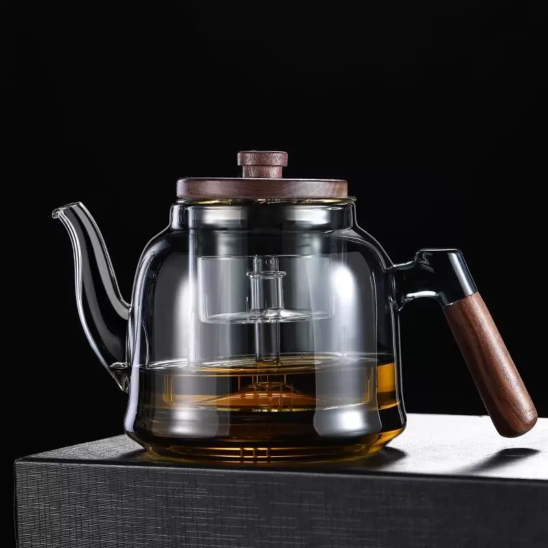 Glass teapot, tea, 2025 volume