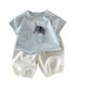 Baby T-shirt Summer 2025 New Boys Cartoon Base Shirt Short-sleeved Summer Baby Thin All-match Top Category A