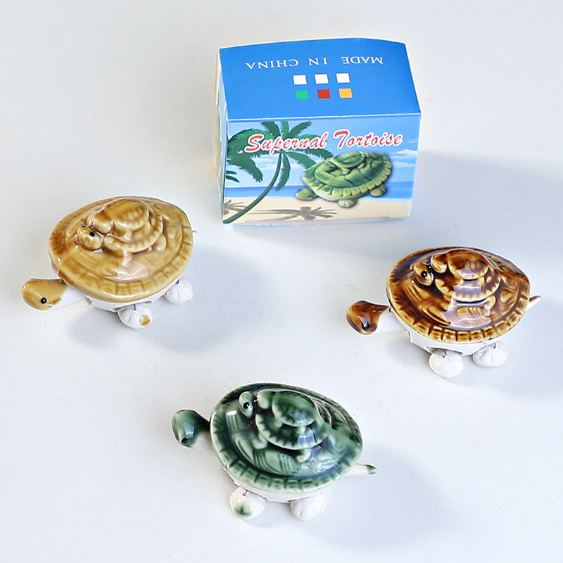 Ceramic Tortoise Toy Stall Decoration Gift Box Scenic Spot Gift Blue and White Porcelain Crafts Fish Tank Landscape Ornaments Cross Border Ceramic Tortoise Toy Stall Decoration Gift Box Scenic Spot Gift Blue and White Porcelain Crafts Fish Tank Landscape Ornaments Cross Border