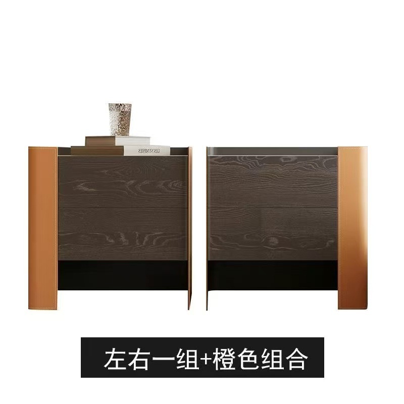 왼쪽과 오른쪽 그룹丨주황색