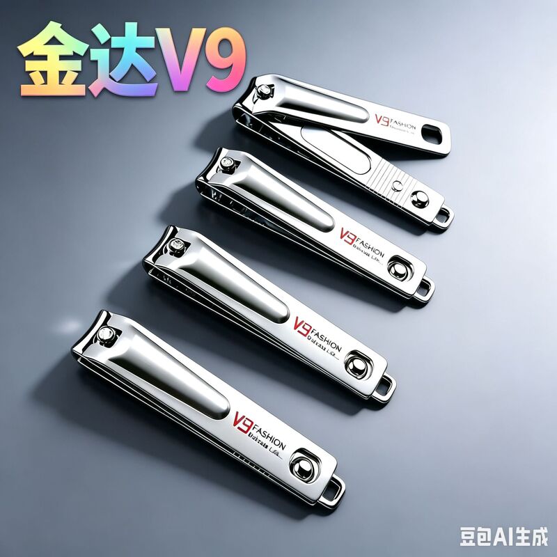 New V9 Colorful Nail Clipper with File, Portable Nail Scissors for Adults, Boxed, Flat Edge, Practical for Supermarket Use New V9 Colorful Nail Clipper with File, Portable Nail Scissors for Adults, Boxed, Flat Edge, Practical for Supermarket Use