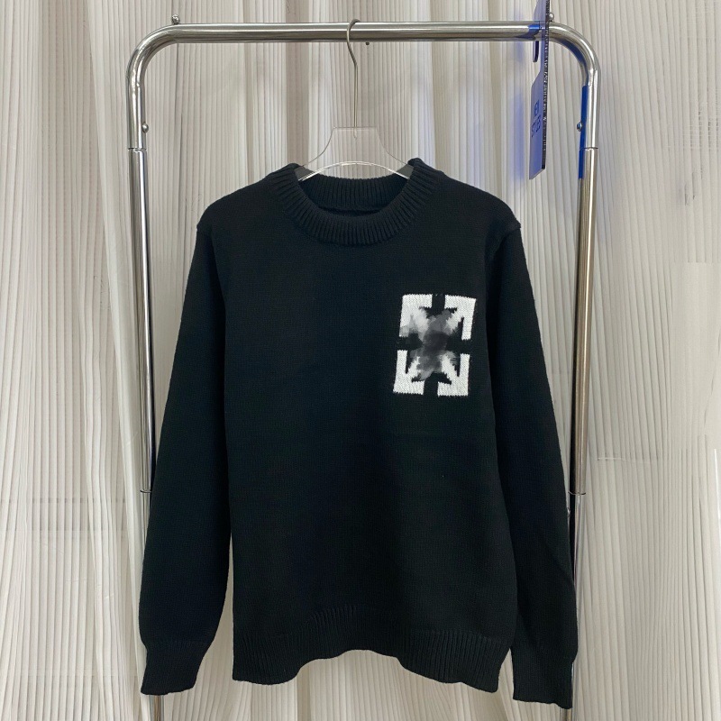 【25冬季爆款毛衣】amiri新品毛衣潮牌前后logo提花AMIRI字母男女|undefined