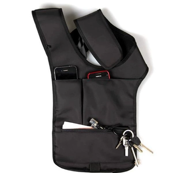 Новая модернизированная Скрытая Противоугонная сумка для подмышек, сумка через плечо, сумка специального агента, Мужская Уличная сумка через плечо