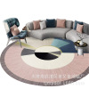 New Chinese -style living room carpet home bedroom round bedside carpet coffee table sofa car hatches full of carpet pads