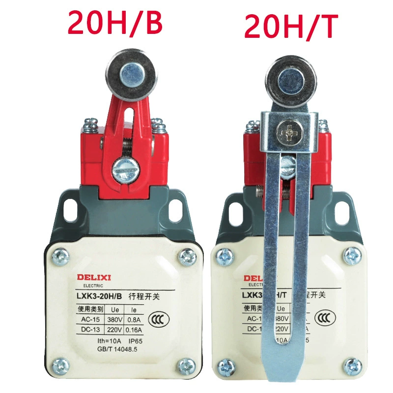 德力西 Itinerary switch LXK3-20S/T/B/D/L/Z/J 20H Roller Roller adjustable micro-motion limiter switch