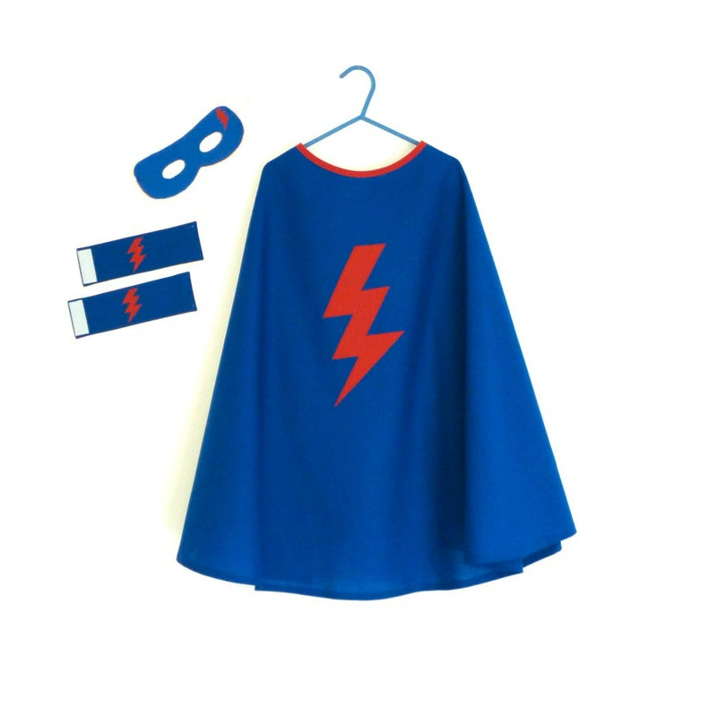 Детский плащ на Хэллоуин сценический костюм маскарад 61 выступление костюм плащ супергероя