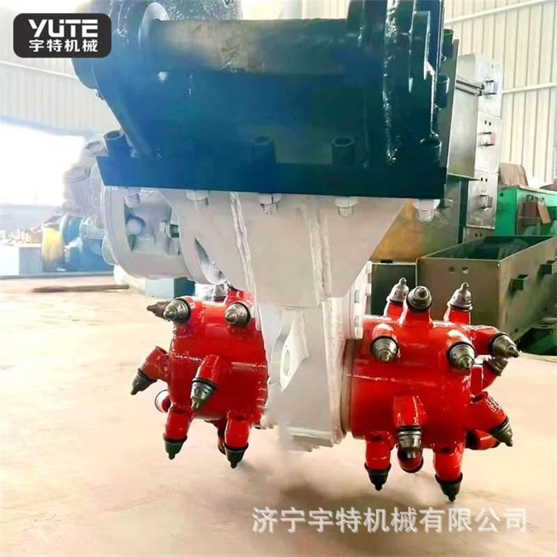 刨沟机混凝土地面岩石挖掘铣抛机道路施工用无盲区铣挖机