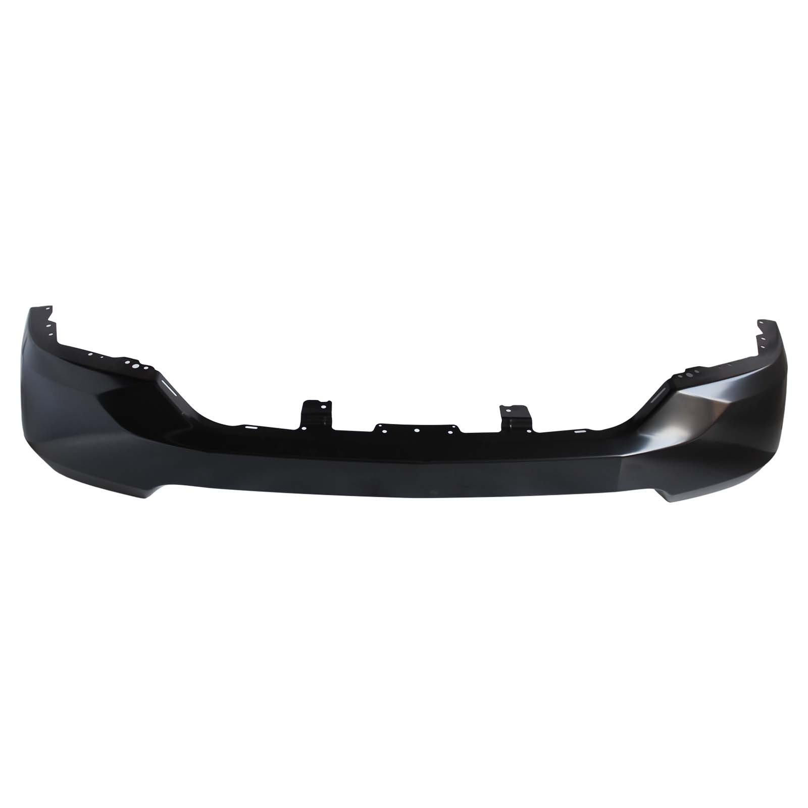 Para Chevrolet 16 - 18 Silverado parachoques delanteros Solod original modelo negro sin agujeros