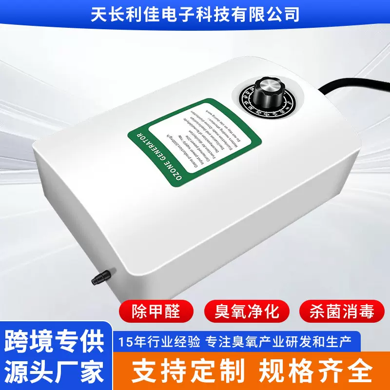2000mg臭氧发生器跨境亚马逊spa冷浴果蔬臭氧消毒机水族鱼缸杀菌