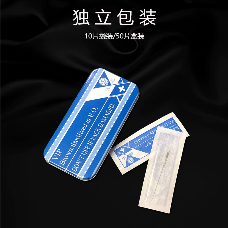 BL tattoo semi -toss -type machine five -ripper needle wire pins slender eyebrows without scoop -free needle style on the new