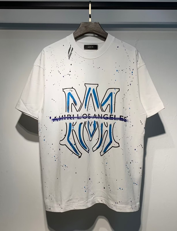 貿易クロスAm新文字クラシックプリント半袖男女同型カップルTシャツiri夏高iri製品タイプ|undefined