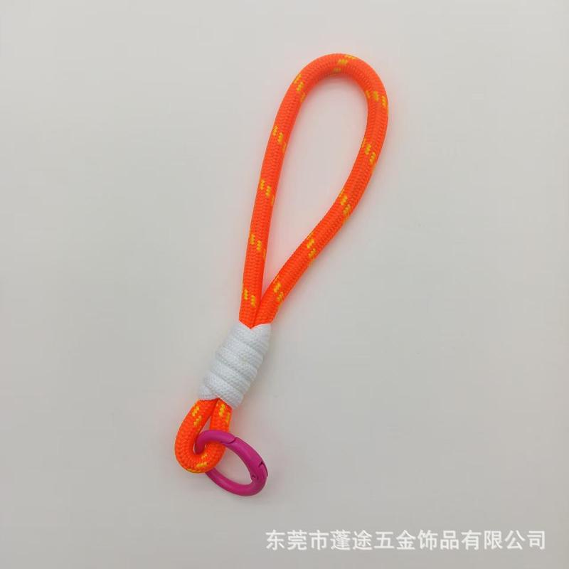 手机挂绳短款防丢绳手工编织百搭多巴胺水杯挂绳钥匙圈饰品挂件|undefined