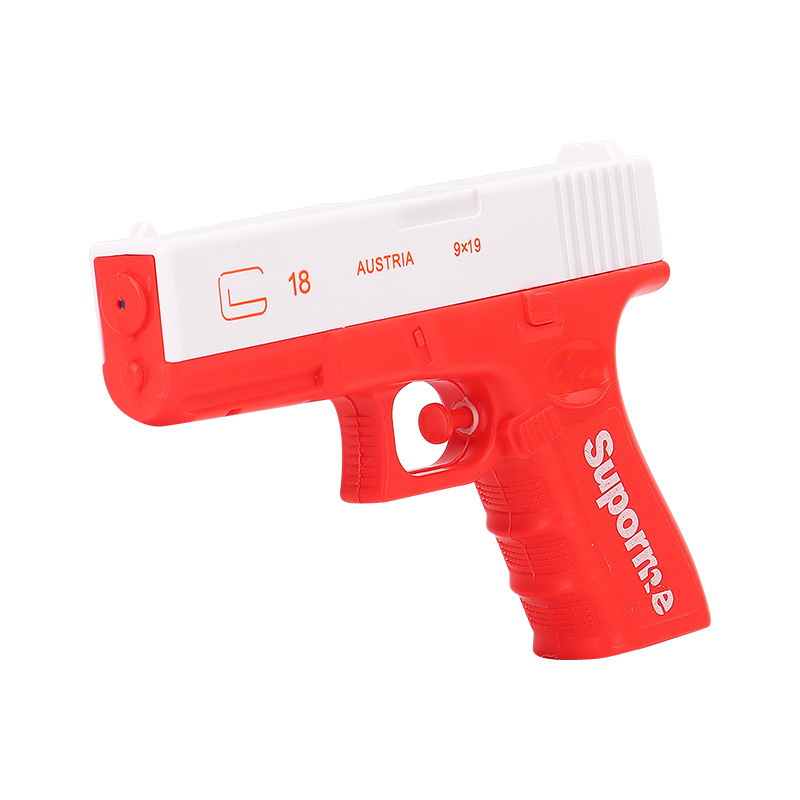 Glock gran cañón de agua manual de cañón de verano al aire libre cañón de agua pequeño juguete de playa para niños