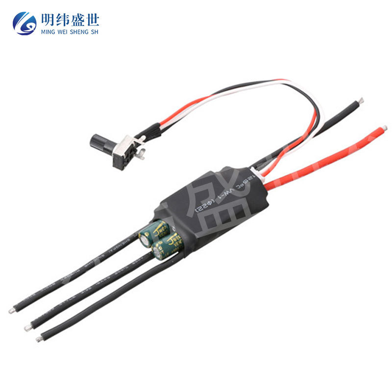 DC7-24V 200W BLDC三相直流无刷无霍尔驱动器 带电位器马达驱动板