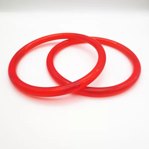 Solid plastic ring large plastic injection ring bag handle hand ring fixed placement ring circle