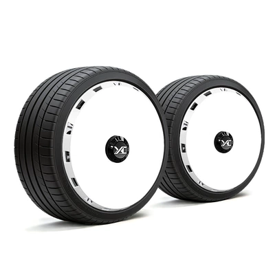 Wheel Hub Cover Hub cover - ideal-l6-20inch-all-inclusive-hub-cap-pure-white-cover-pack-of-4