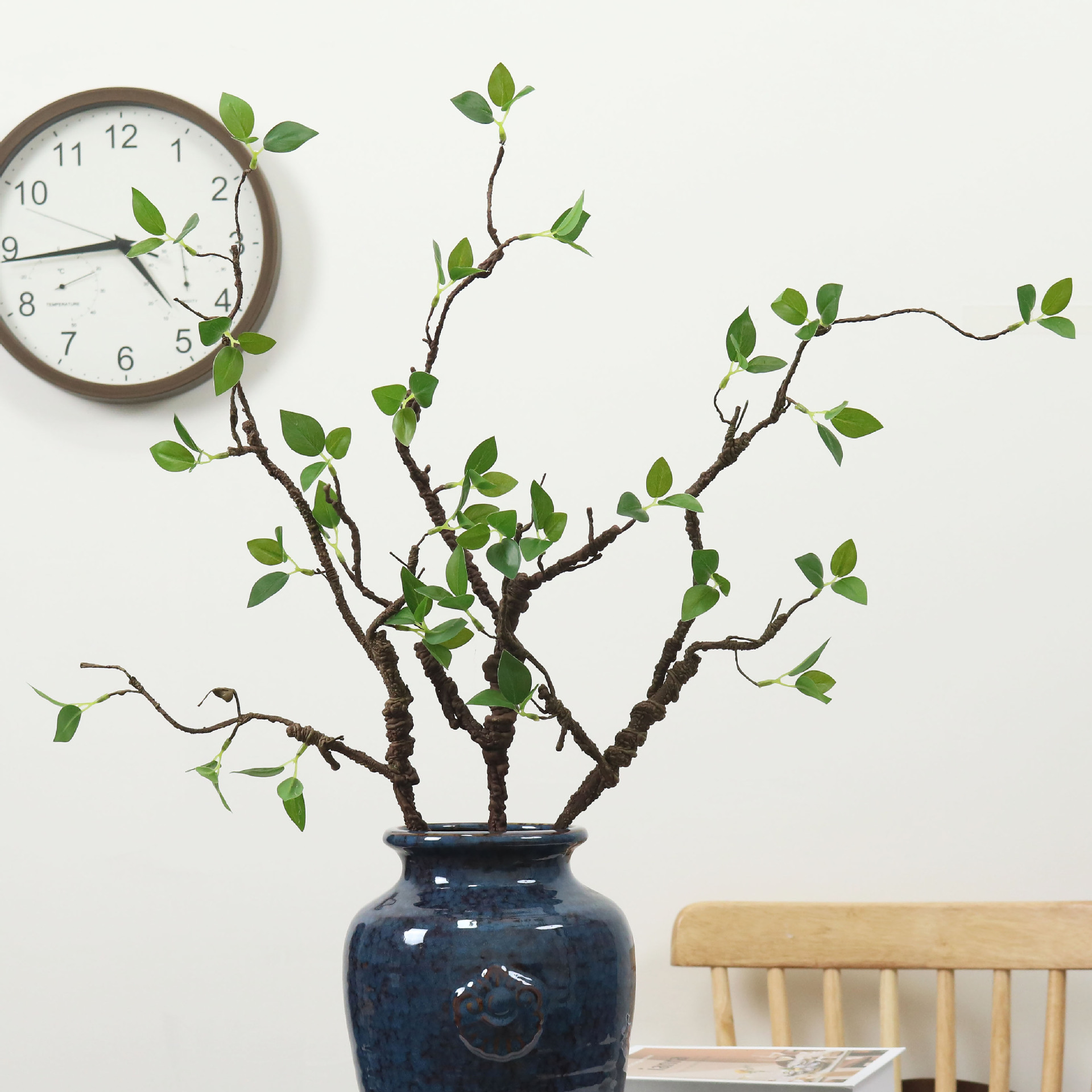 仿真花绿芽叶发泡枝仿真绿植假植物客厅餐桌装饰假花摆设花艺摆件详情10