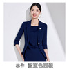 Navy blue suit