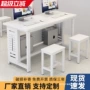 学校双人台式简约电脑桌