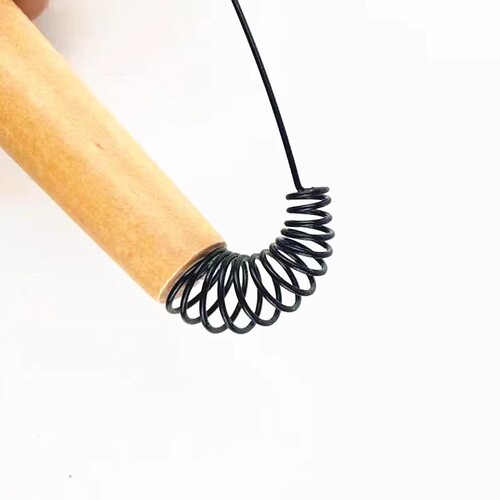 Cross-border bell-equipped colorful feather cat wand with replaceable solid wood handle steel wire feather cat toy wholesale