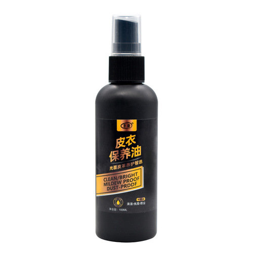 Leather care solution, leather goods care agent, refurbishment polish, leather clothing, shoe polish, care solution, leather cleaner