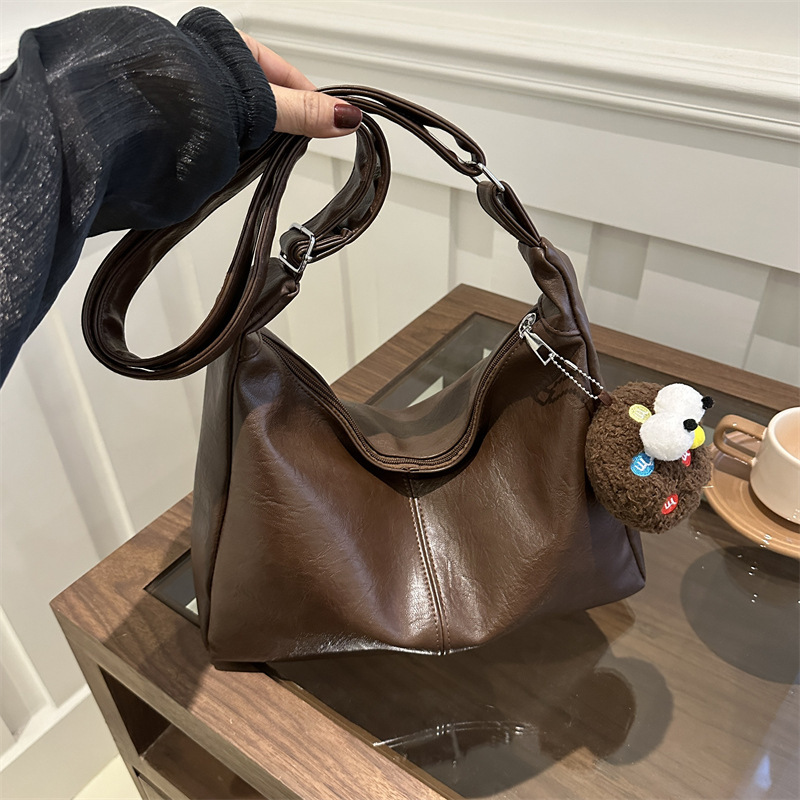 New Large Capacity Tote Bag Women's Fashion Casual Work Commuter Bag 2024 New Beautiful Shoulder Crossbody Bag