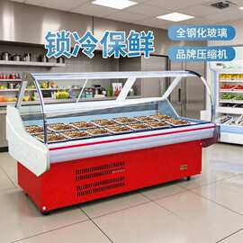 熟食展示柜卤菜熟食柜鸭脖展示柜冷鲜肉冷藏保鲜柜