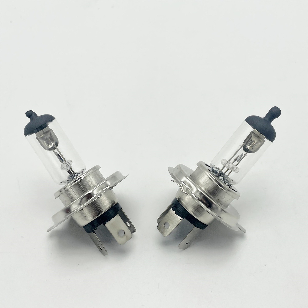 Electric Vehicle Motorcycle Light Bulb Hs1 Three-Claw Three-Plug H4 Far and Near Integrated 35W Halogen Lamp 55W Super Bright Headlight