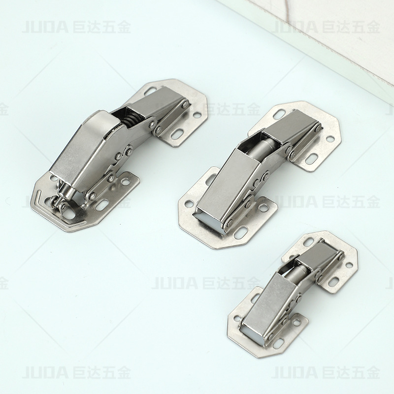bisagra puente de rana acero inoxidable 304 bisagra de bola hidráulica 90 ° puerta de muebles puerta de armario bisagra puerta de armario