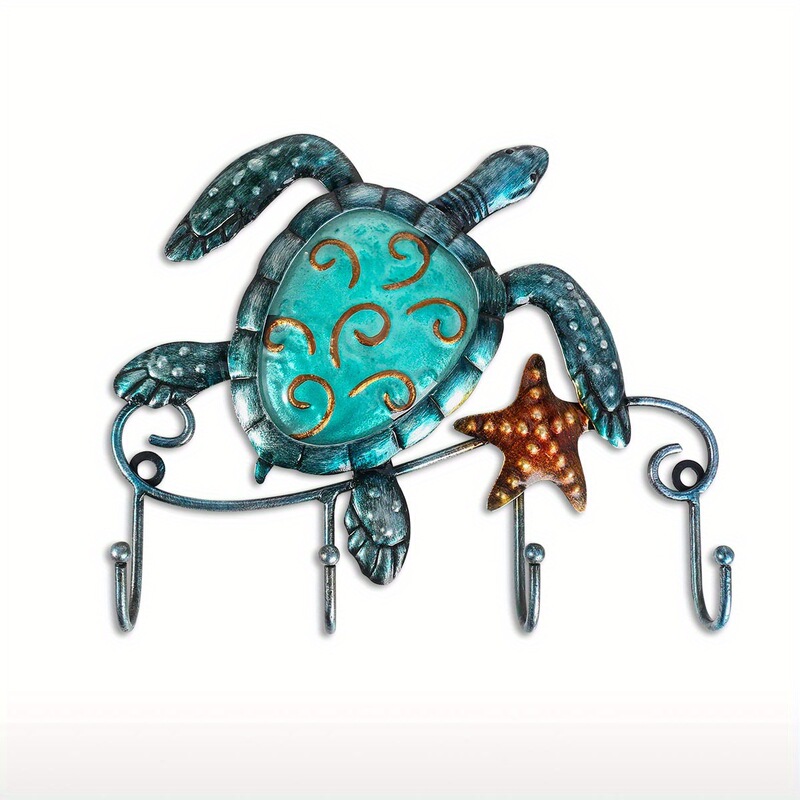 Cross-border Wall Kitchen Hook American Nordic Animal Painted Iron Crafts Decorative Hook Marine Cat Cross-border Wall Kitchen Hook American Nordic Animal Painted Iron Crafts Decorative Hook Marine Cat