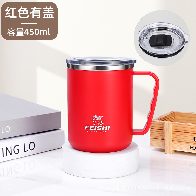 Tienda departamental Taza de enjuague bucal de acero inoxidable de 300ml Taza de leche Taza de café doble Taza de agua para niños Taza de lavado Taza de cepillo de dientes Tanque
