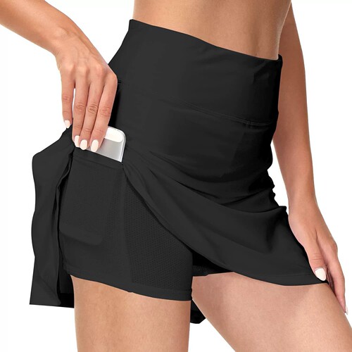 Eurasian Cross-border New Design Non-see-through Sports Short Skirt Fitness Yoga Casual Skirt Pants for Women Golf Tennis Skirt for Outdoor Wear