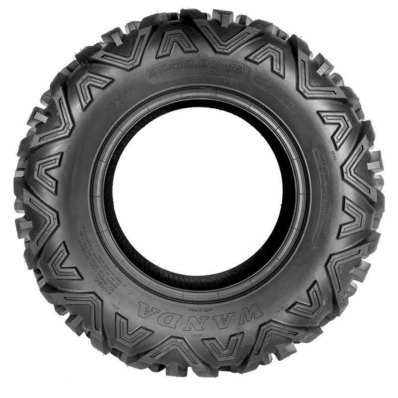 ATV四轮越野车沙滩车配件AT25X10-12寸越野加厚真空外轮胎12寸A花|undefined